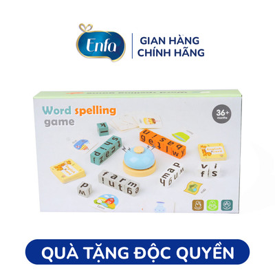 [Quà tặng không bán] Đồ chơi bộ ghép bảng chữ cái kèm chuông VBC-T-105