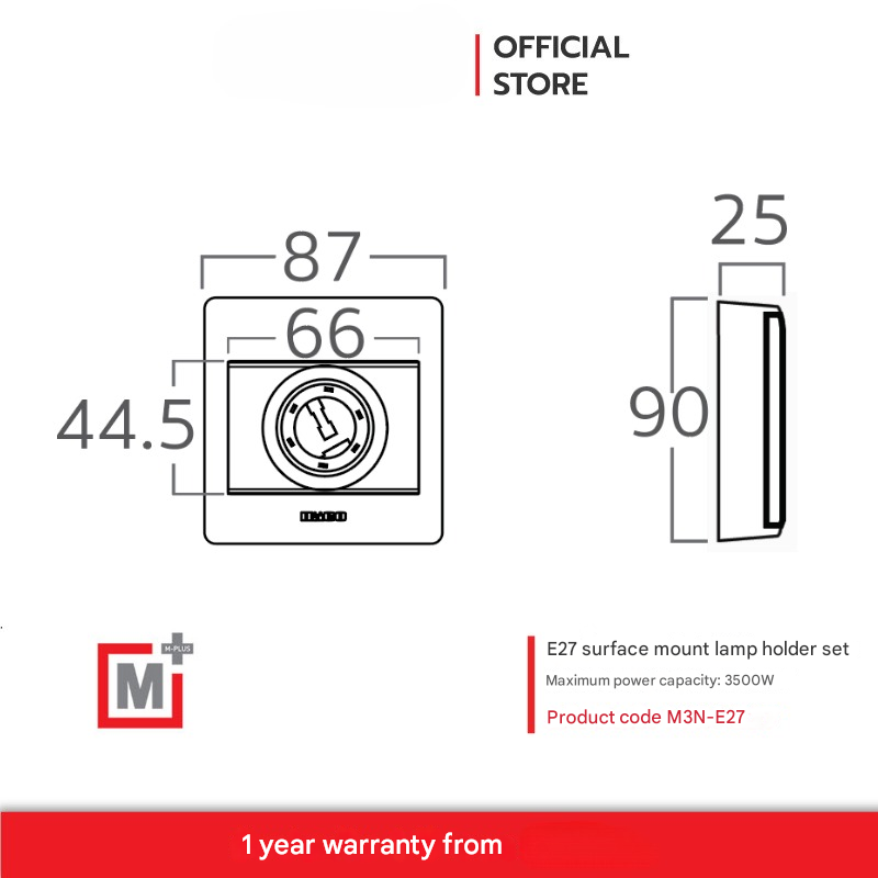 Giá Đỡ Đèn Treo Trần M3N – Thanh Treo Đèn Điều Chỉnh Linh Hoạt, Phù Hợp Trang Trí Nội Thất Hiện Đại