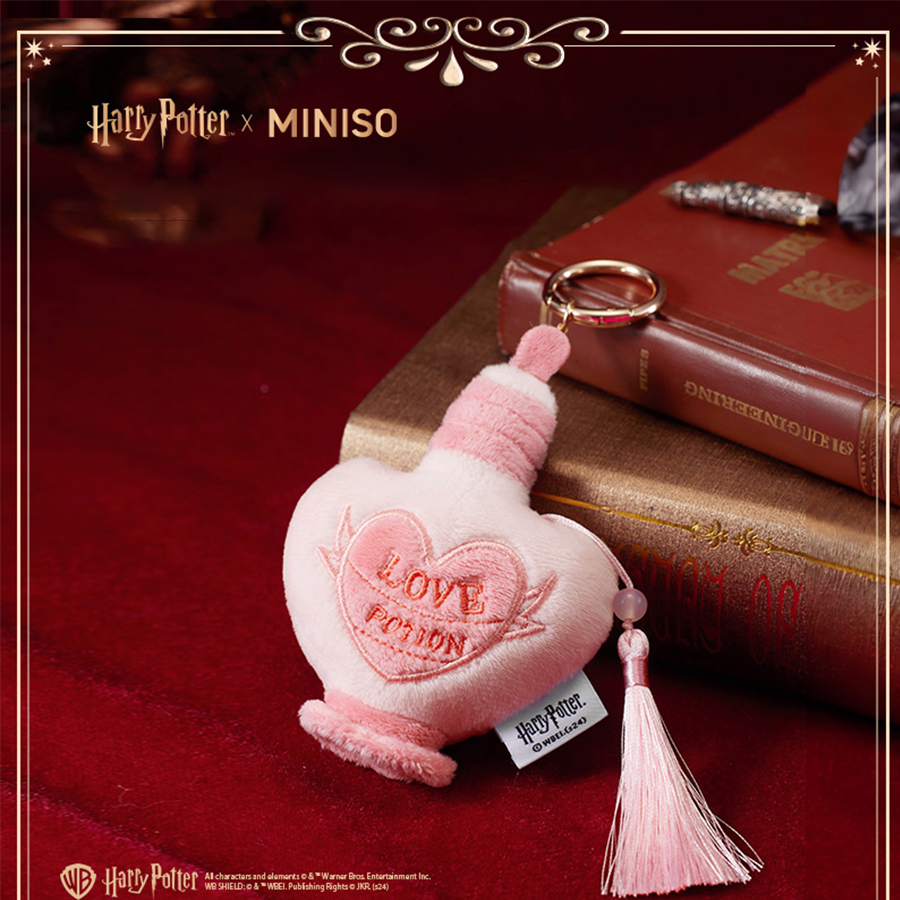 MINISO  Bùa chú tình yêu Harry Potter: bùa tình yêu, móc khóa sang trọng, tinh tế & sưu tầm, kích th