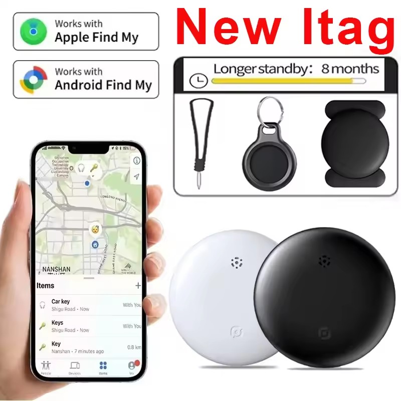 Hỗ trợ Trình theo dõi thông minh Android & OS OS Google Find Hub & OS Find My App Kid Pet Car Gps Tr