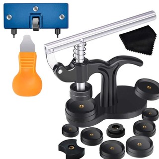 16 Dụng cụ ép đồng hồ có bộ thay thế pin và chết để sửa chữa loại bỏ lưng