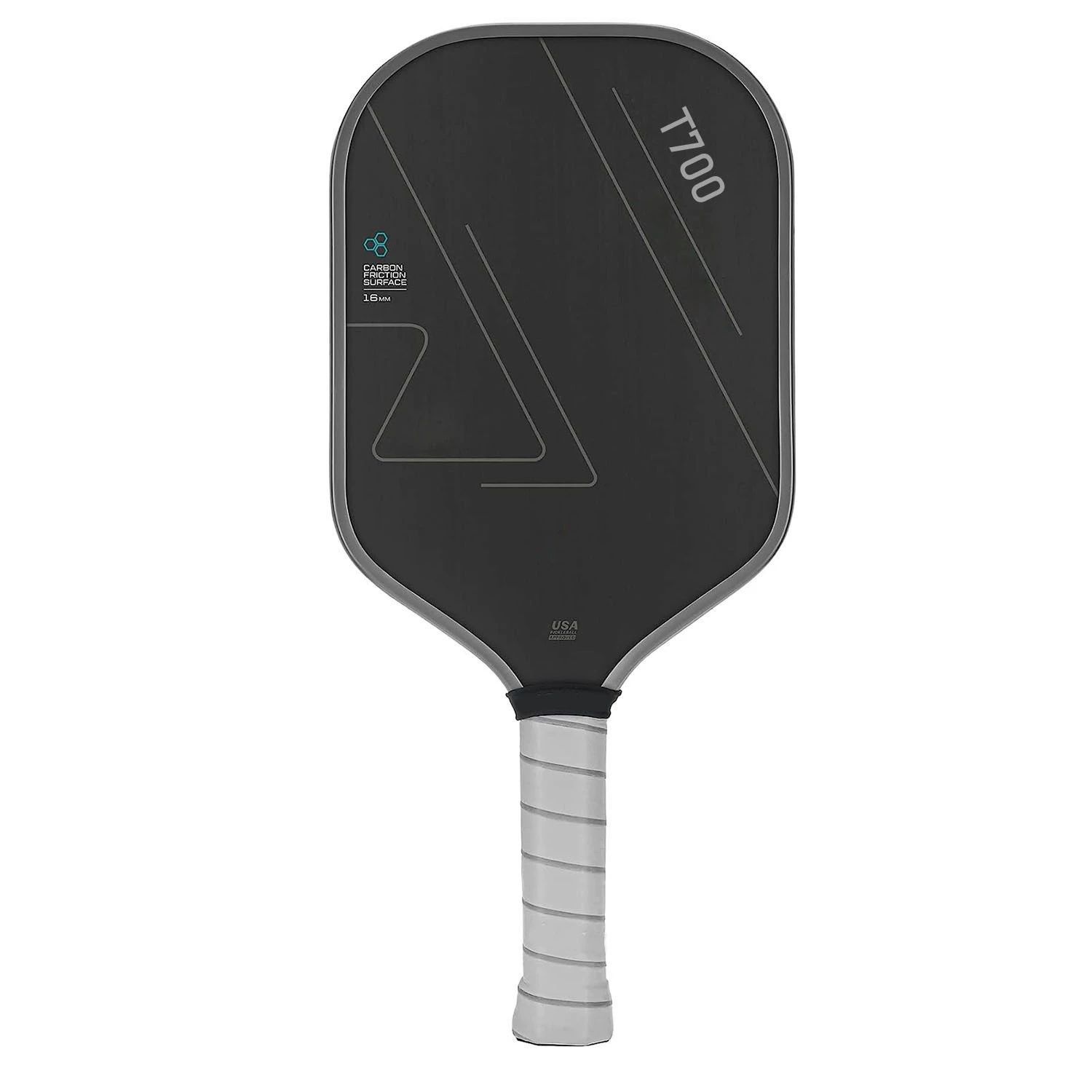 T700 Carbon Pickleball Paddle Tổ ong Polymer Core 16mm Dày Hexacore Grip Paddle Case