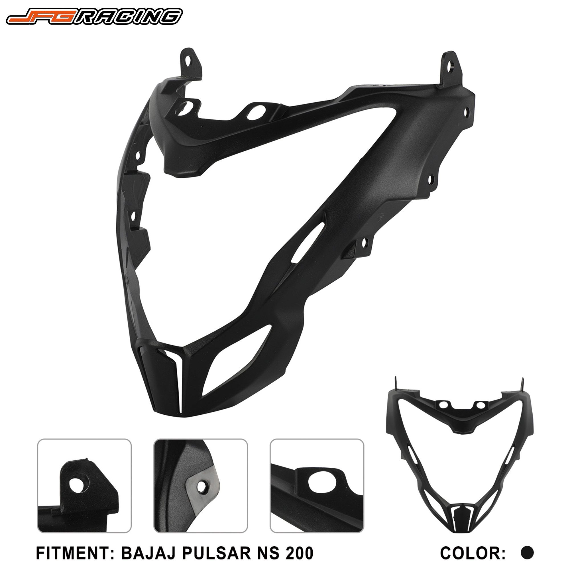Đèn Pha Cowling Cover Cho Bajaj Pulsar 200NS NS200 FI ABS Fairings Phụ Kiện