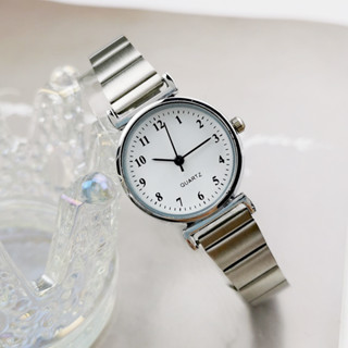 Đồng hồ thạch anh phong cách mới dành cho nữ Mini mặt số nhỏ Dây thép tre sang trọng tối giản 2128