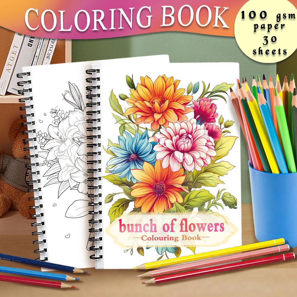 Sách tô màu hoa văn dành cho người lớn