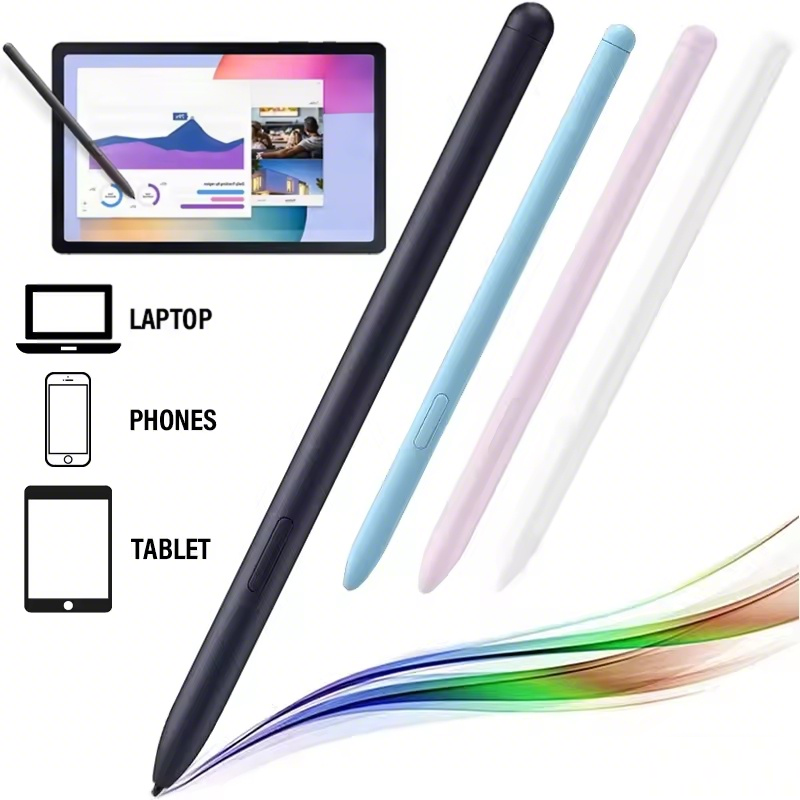 Bút cảm ứng cho Samsung Galaxy Tab S10 FE/S9 FE Series, bút cảm ứng với 3 đầu thay thế, viết chính x