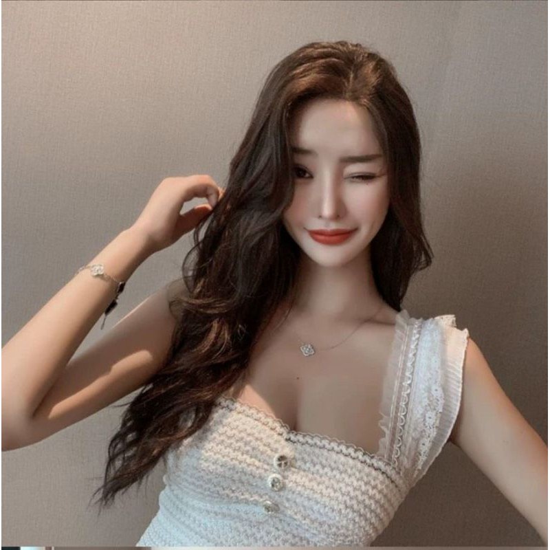 Finetoo Áo Khoác Ren Croptop Toàn Thân Tay Áo Phối Ren Thoáng Khí Mẫu Đá Quý