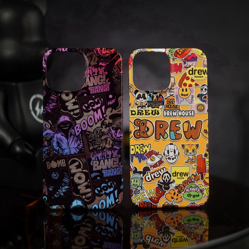 Ốp Điện Thoại In Họa Tiết graffiti Cho IPHONE 11 12 mini PRO MAX IPHONE 7 8 7 PLUS 8 PLUS X XR XS MAX