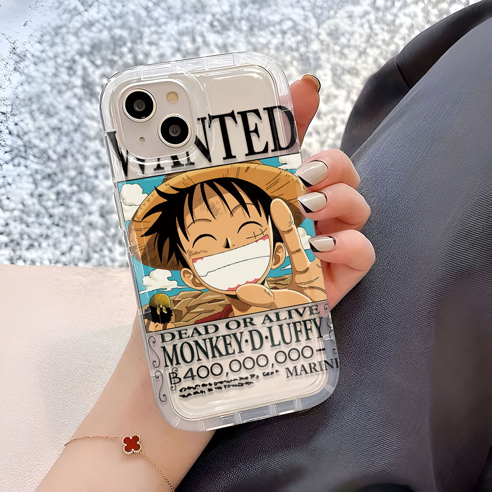 Ốp Điện Thoại In Hình Monkey D Luffy Thời Trang Cho iphone 14promax 11 13 12 7Plus X XS Max