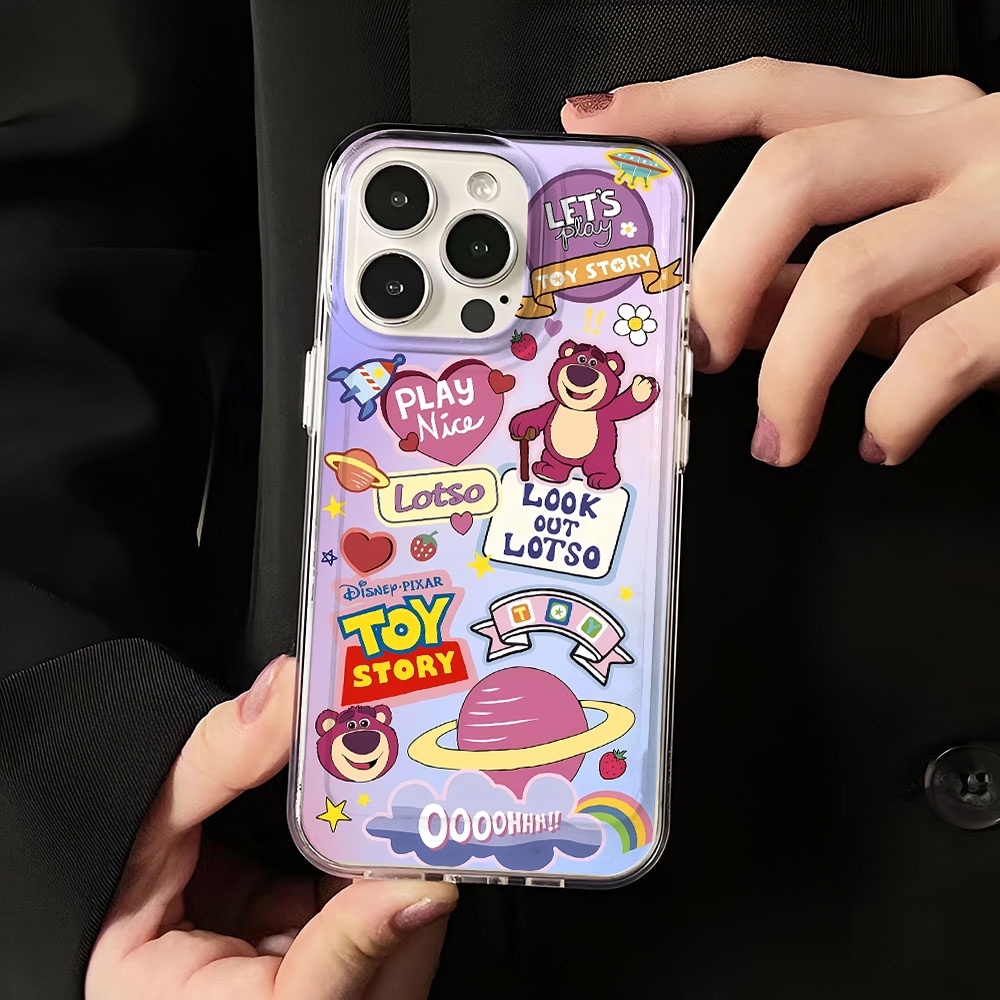 Ốp Điện Thoại Trong Suốt In Hoạt Hình Toy Story Cho iphone 14promax 13 12 11 7Plus 7 8 Plus X XR XSMax