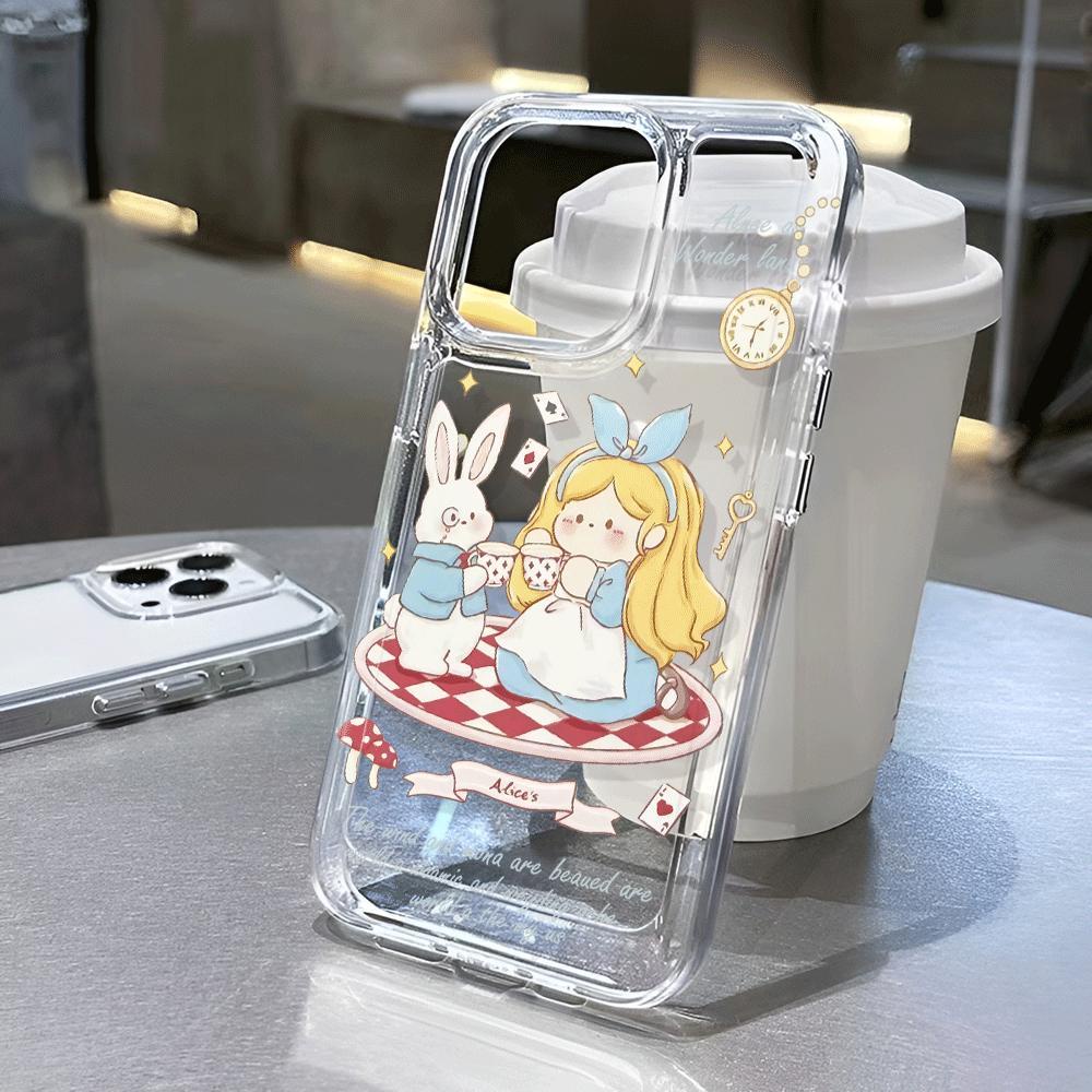 Ốp Điện Thoại Tpu Trong Suốt In Hình Chó Đáng Yêu Thời Trang Cho iphone 14promax 13 12 11 7Plus 7 8 X XR XSMax