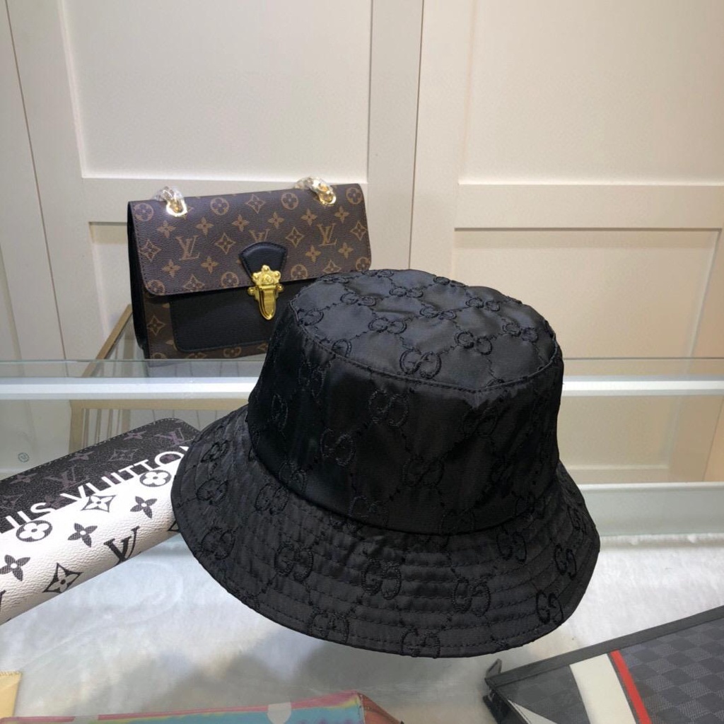 Nón Bucket Hoạ Tiết Gucci Phong Cách Thời Trang Mùa Hè Cho Phái Nữ