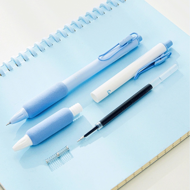 4 Bút Bi Mực Đen Ngòi 0.5mm Cho Penlab C7359