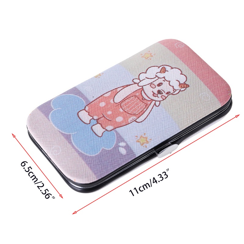 Bộ 7 Dụng Cụ Làm Móng Chuyên Nghiệp Bằng Thép Không Gỉ Ốp