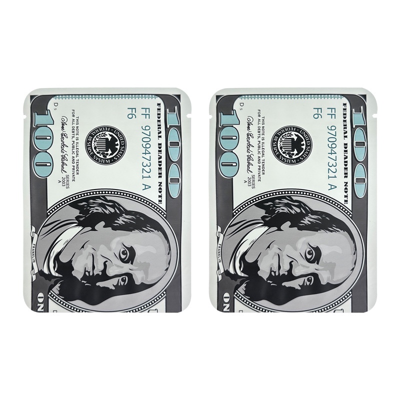 Set 100 Túi Đựng Bánh Kẹo In Hình Người Ngoài Hành Tinh USD100