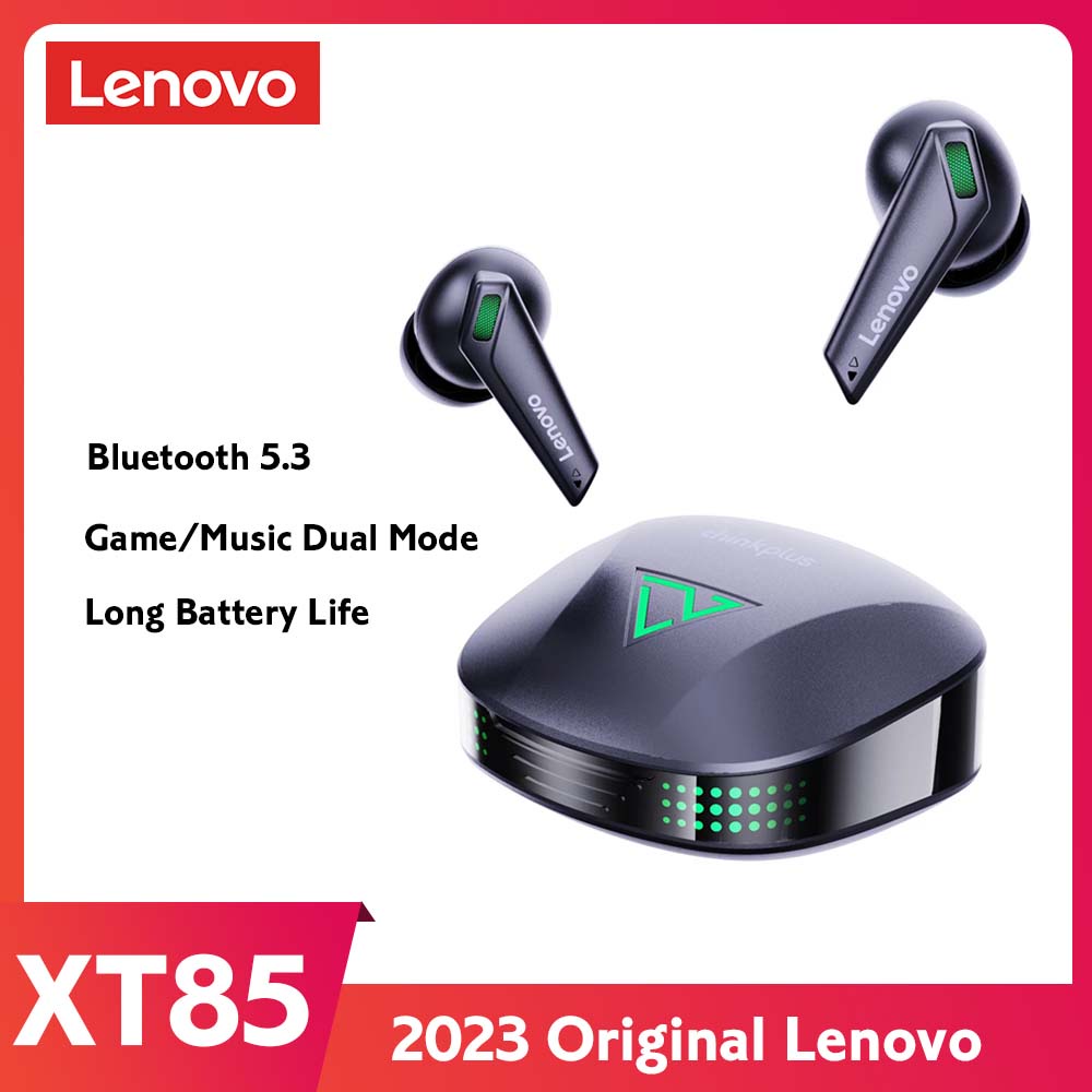 Tai Nghe Nhét Tai 2023 Chính Hãng Lenovo XT85 Bluetooth 5.3 Âm Thanh HiFi Stereo Có Mic Điều Khiển Cảm Ứng