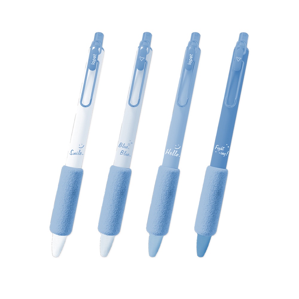 4 Bút Bi Mực Đen Ngòi 0.5mm Cho Penlab C7359