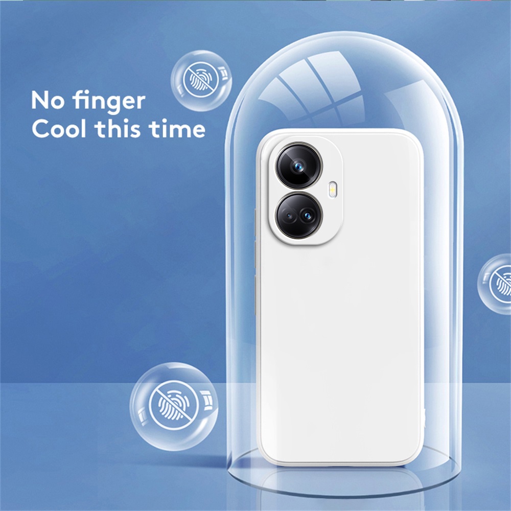 Ốp Điện Thoại Silicon Dẻo Màu Trơn Thời Trang Chống Sốc Cho Realme 10 Pro Plus 10Pro + Realme10Pro Realme10 4G 5G
