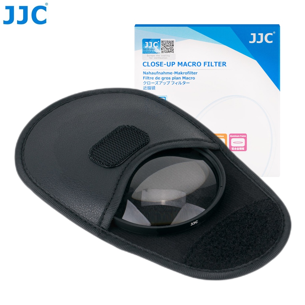 JJC F-C kính lọc cận cảnh để chụp ảnh macro + độ phóng đại 2 +4 +8 +10 trên camera DSLR 40.5 49 52 55 58 62 67 72 77 mm