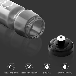 Bình nước Cyclin g Gemful750ML Bóp BPA Free cho thể thao ngoài trời hoặc tập luyện 24oz