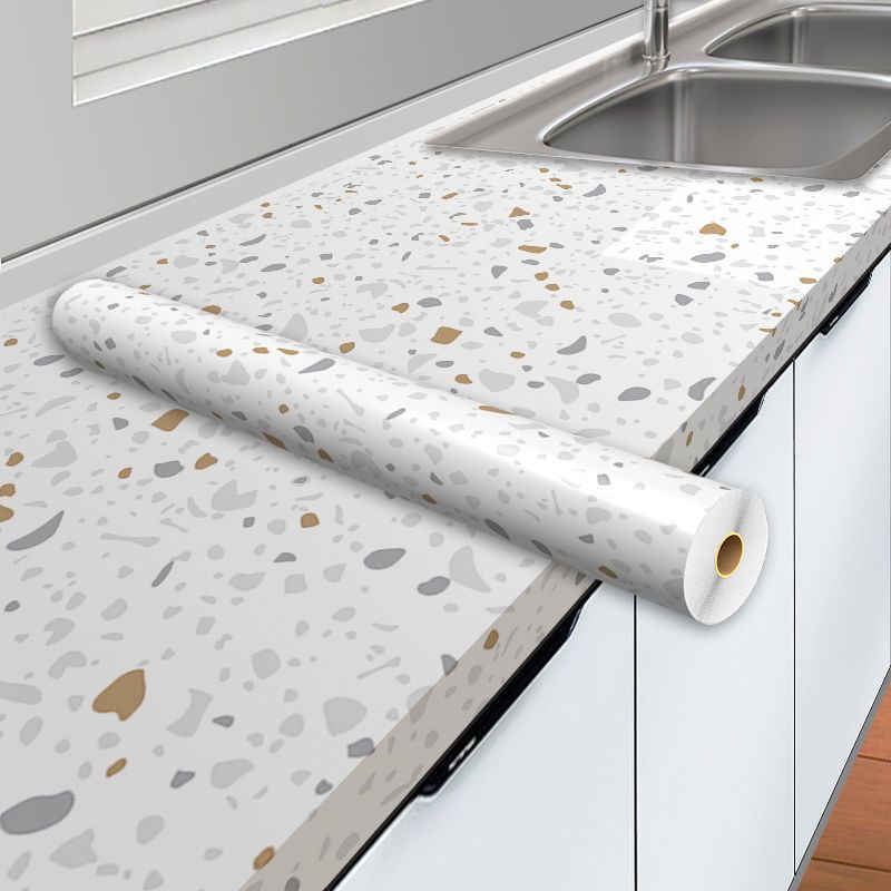 Tấm Phim Dán Bảo Vệ Bàn Bếp Đá Thạch Anh Chịu Nhiệt Độ Cao Chống Thấm Nước / Dầu Mỡ