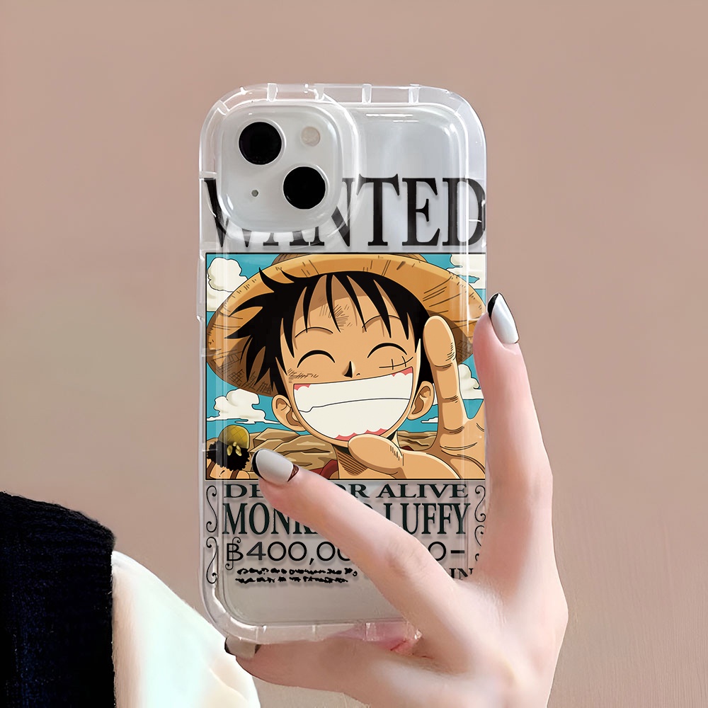 Ốp Điện Thoại In Hình Monkey D Luffy Thời Trang Cho iphone 14promax 11 13 12 7Plus X XS Max