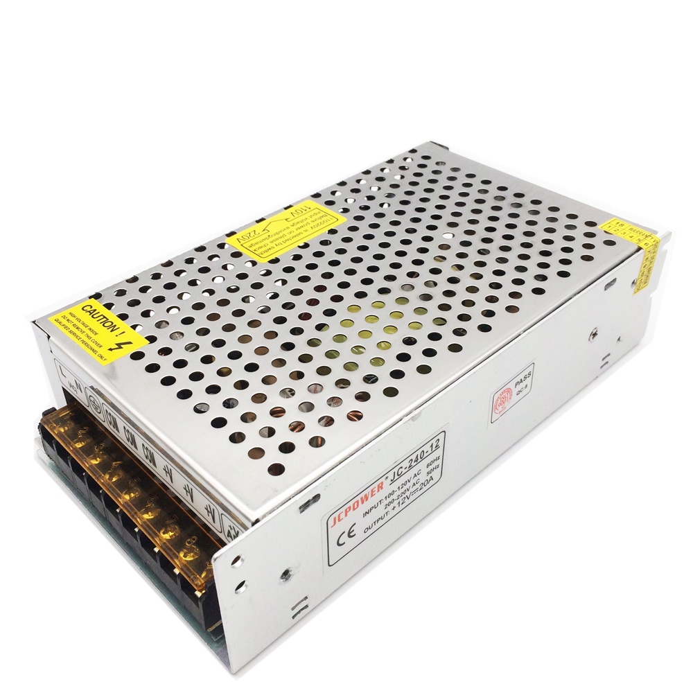 Bộ Chuyển Đổi Nguồn Đèn Led 240W AC100-240V Xnbada 12V 20A