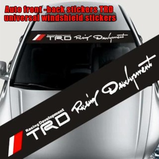 Decal phản quang dán kính chắn gió xe hơi Toyota TRD