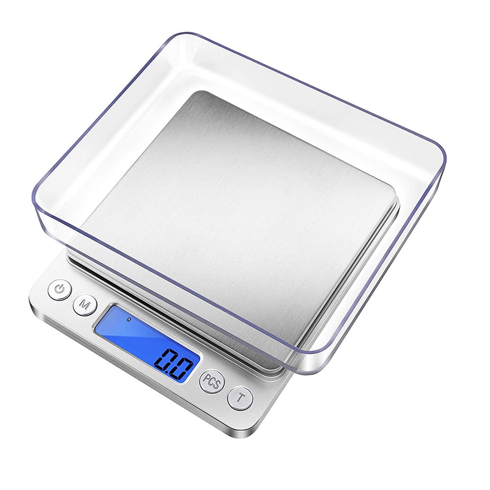 CÂN ĐIỆN TỬ ĐỂ BÀN 3KG 5KG (Kèm Pin)