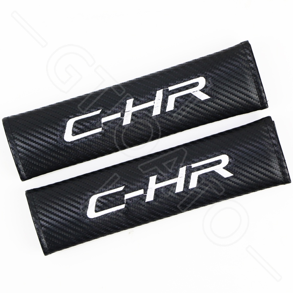 GTIOATO Cho Toyota C-HR Sợi Carbon DâY Đai An ToàN Ô Tô CàI DâY An ToàN Ô Tô BọC DâY An ToàN Xe HơI Phụ KiệN Ô Tô Trang Trí Oto Phụ KiệN BêN Trong Ô Tô