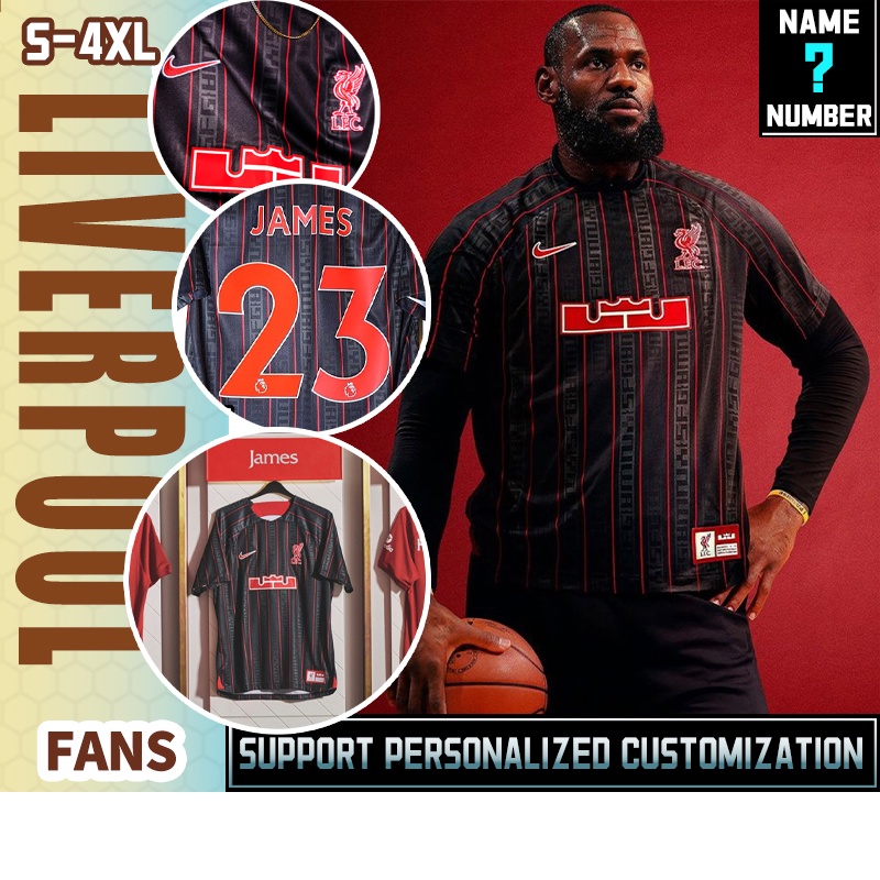 Áo Thun Bóng Đá Liverpool 23-24 Size S-4XL