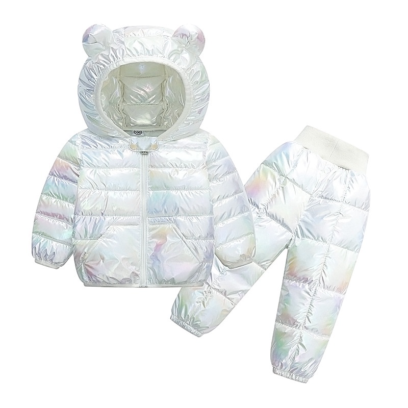 Bộ Quần Áo Phao Cotton Thời Trang Mùa Đông Mới Cho Bé