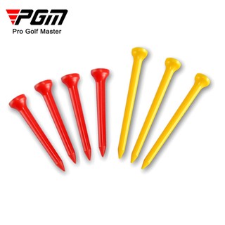 Pgm 50 Chiếc Golf TEE Nhựa Cốc Chân Tack Nhà Máy Bán Buôn Trực Tiếp 36 / 54 / 70 / 83mm Màu Ngẫu Nhiên QT009