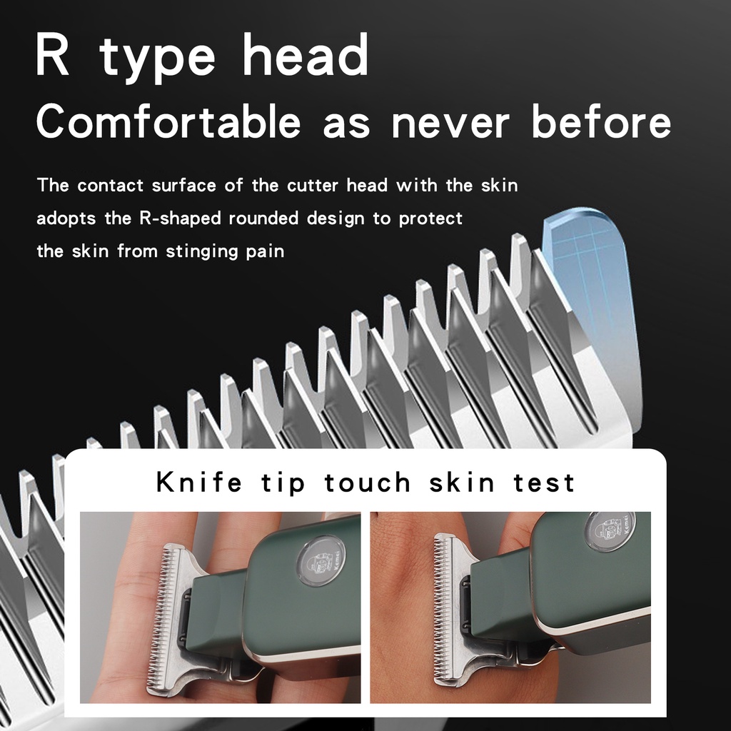 Máy cạo râu Cắt Tóc Chuyên Nghiệp 0mm Kemei KM-5098