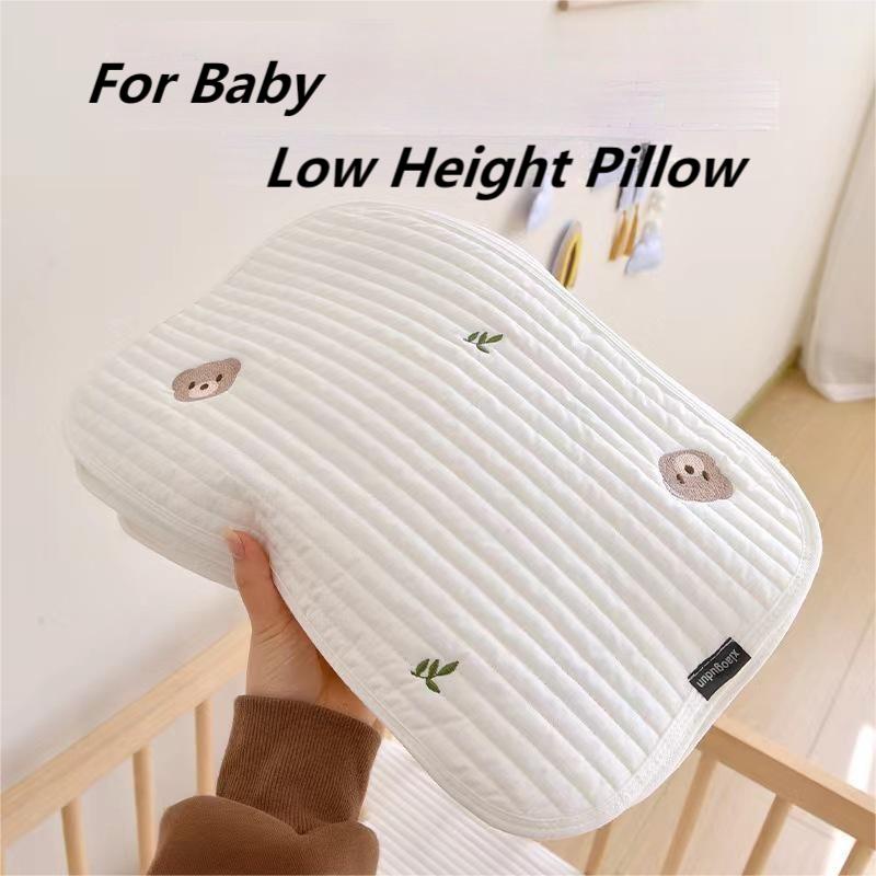 Gối Cotton Thấm Hút Mồ Hôi Chất Lượng Dành Cho Trẻ Sơ Sinh