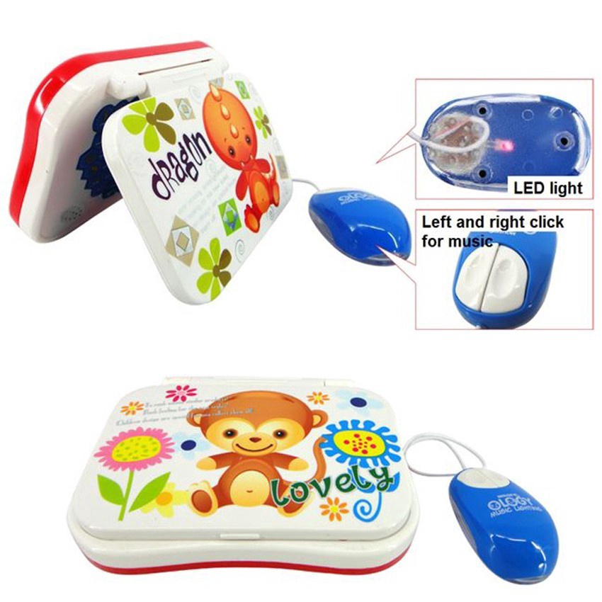 Máy vi tính đồ chơi cho trẻ,  giáo dục sớm cho trẻ em