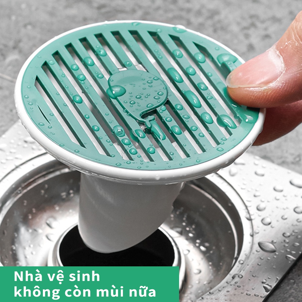 Nắp thoát sàn, Nắp chống mùi hôi cống - Chặn mùi cống,Ngăn mùi thoát sàn,Chặn côn trùng lỗ thoát nước