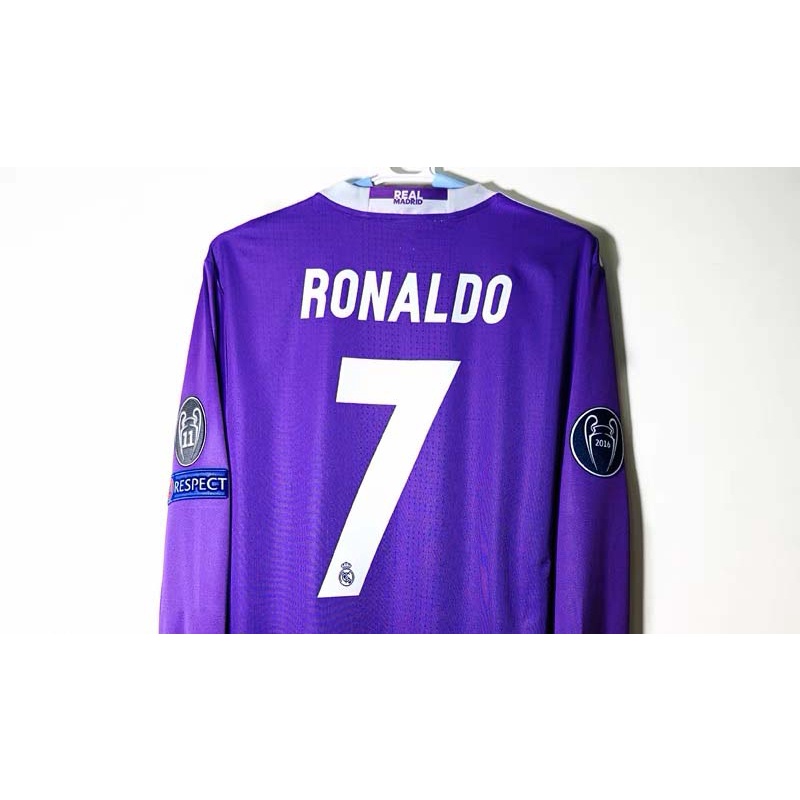 Áo Thun Bóng Đá Tay Ngắn & Dài Cổ Điển Size S-2XL * Còn Hàng * 16-17