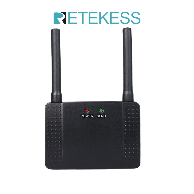 Bộ Khuếch Đại Tín Hiệu Lặp Lại Không Dây RF Retekess Cho Thiết Bị Gọi T117 433mhz