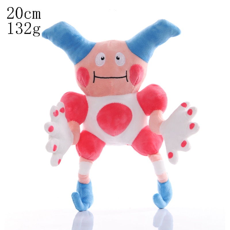 Đồ Chơi Nhân Vật Hoạt Hình Pokemon 19-26cm Thú Nhồi Bông Hình Mèo Dễ Thương Cho Mime Snorlax Poliwrath Lucario Meowth