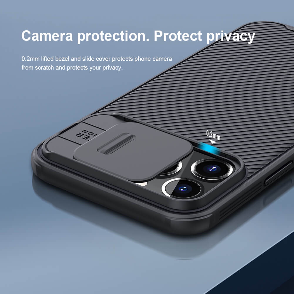 Ốp lưng Nắp Trượt Nillkin CamShield Pro Case cho iPhone 15 ProMax, 14 ProMax ,14 Plus ,12 /13 / ProMax