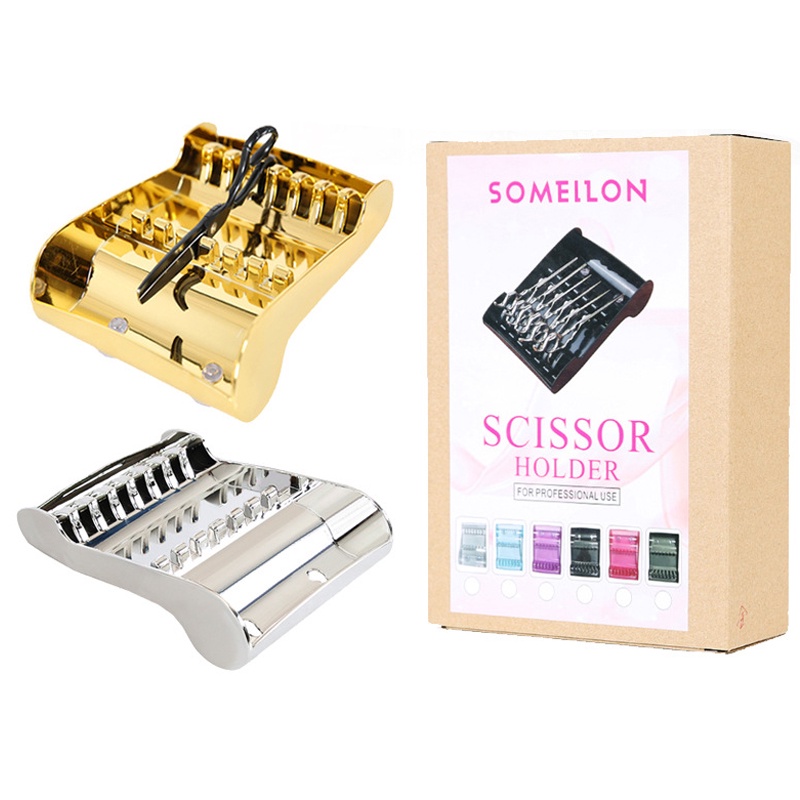 Hàng Có Sẵn Giao Hàng Nhanh Chóng#Giá Đỡ Lược / Kéo Cắt Tóc Chuyên Dụng Cho Salon