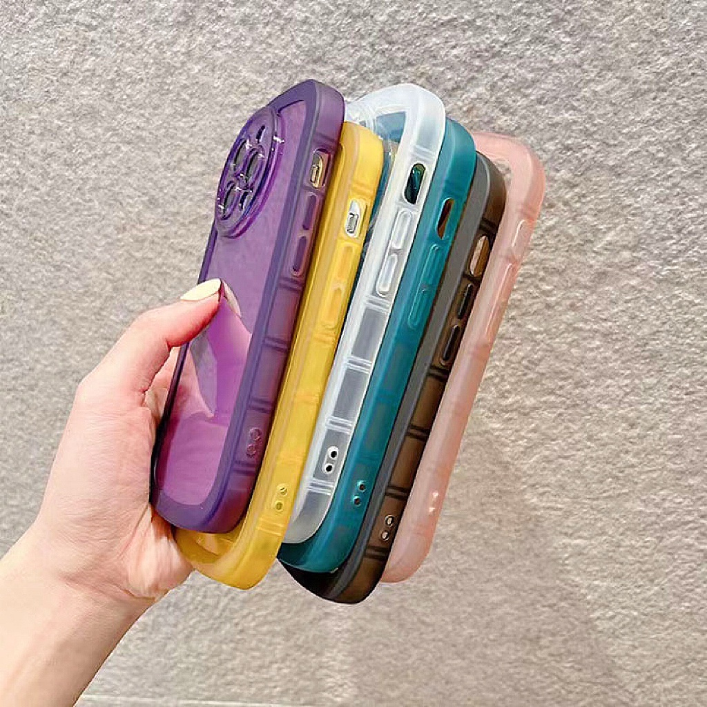 Ốp Điện Thoại Màu kẹo mắt lớn TPU linh hoạt Cho OPPO Reno 8T 8Z 8 7 7Z 6 6Z 5 Reno8 Reno7 Reno6 Reno5 Pro 5G 4G 2023