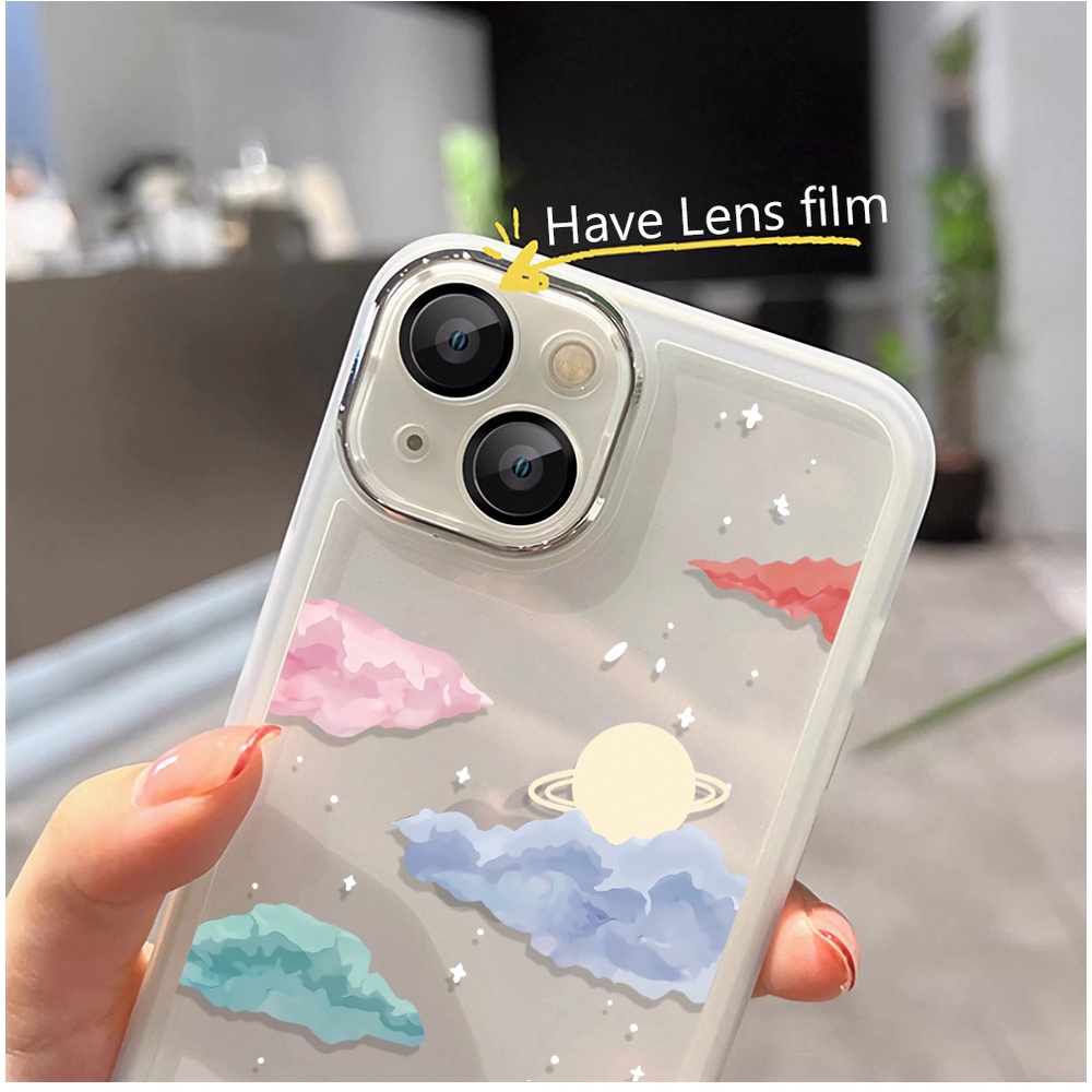 Miếng Dán Bảo Vệ lens Máy Ảnh Cho iphone 14promax 11 13 12 7Plus X XS Max Ốp