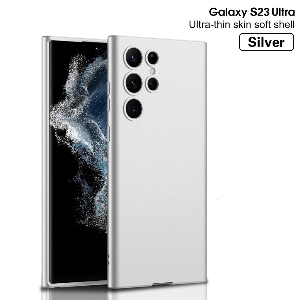 Ốp Lưng Mềm Siêu Mỏng Cho Samsung Galaxy S23 Ultra S23 Plus