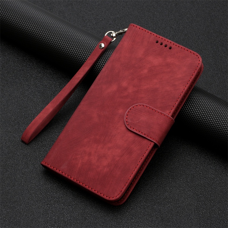 Ốp Điện Thoại Da PU Kiểu Ví Lật Có Đế Cho Xiaomi Poco M4 M5 M5S X4 GT 4G 5G