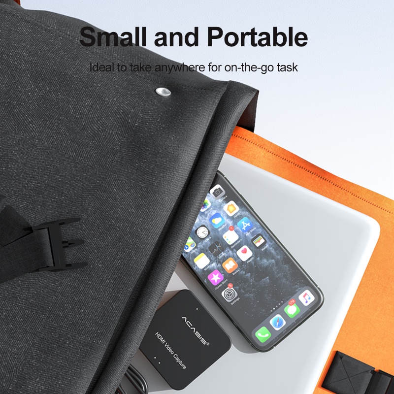 Thẻ Ghi Hình Video Từ ACASIS 4K 1080P Full HD HDMI Sang USB 2.0