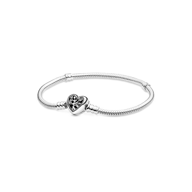 Dây Chuyền Bạc Pandora925 Khóa Trái Tim Thời Trang Cho Nữ