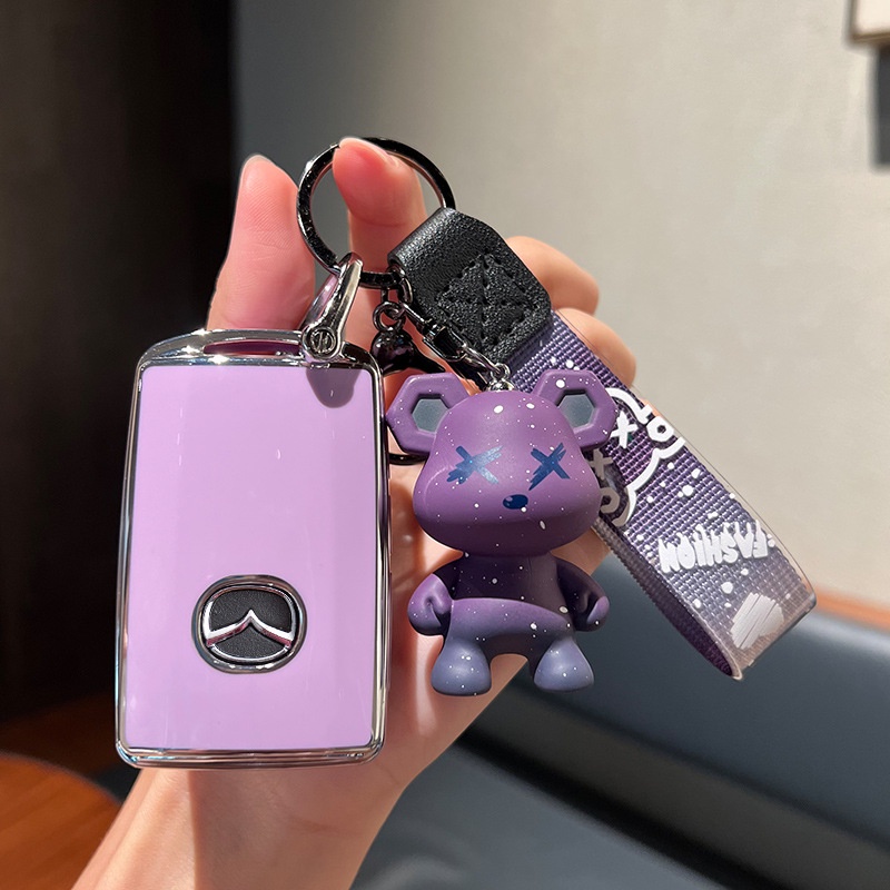 Vỏ Chìa Khóa Xe Mazda 3 CX30 CX3 2021-23 CX8 Bằng TPU