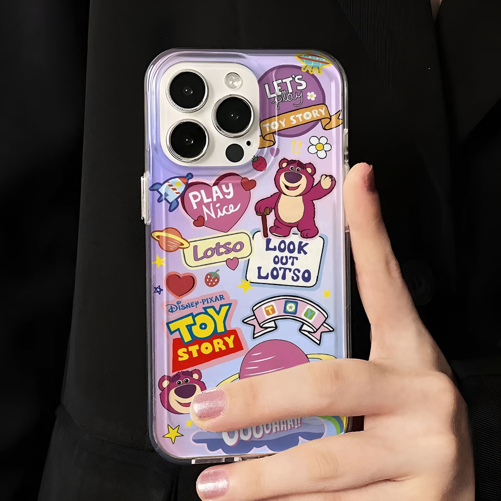 Ốp Điện Thoại Trong Suốt In Hoạt Hình Toy Story Cho iphone 14promax 13 12 11 7Plus 7 8 Plus X XR XSMax